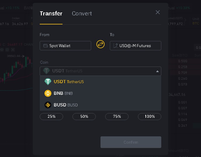 binance usd tl